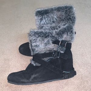 Faux Fur Boots